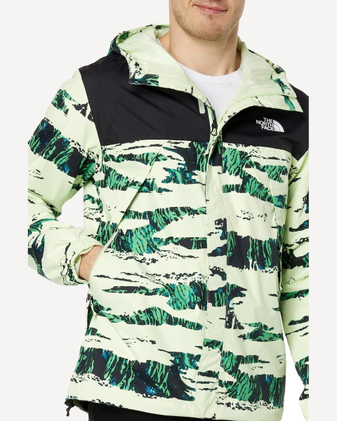 Куртка Antora Jacket (Мужской; M; TNF Black / Lime Camo Print)
